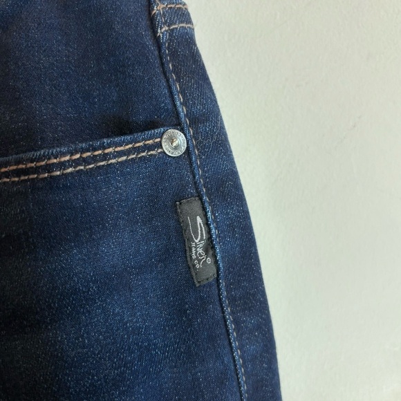 SILVER JEANS Sz 28 x 33 Avery Slim Boot Curvy Fit High Rise Dark Wash Jeans NEW - Picture 11 of 14